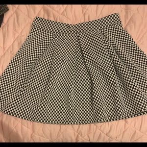 Checkered Skirt